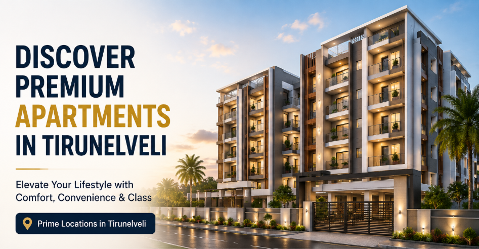 Discover Premium Apartments in Tirunelveli with Sharada Estates