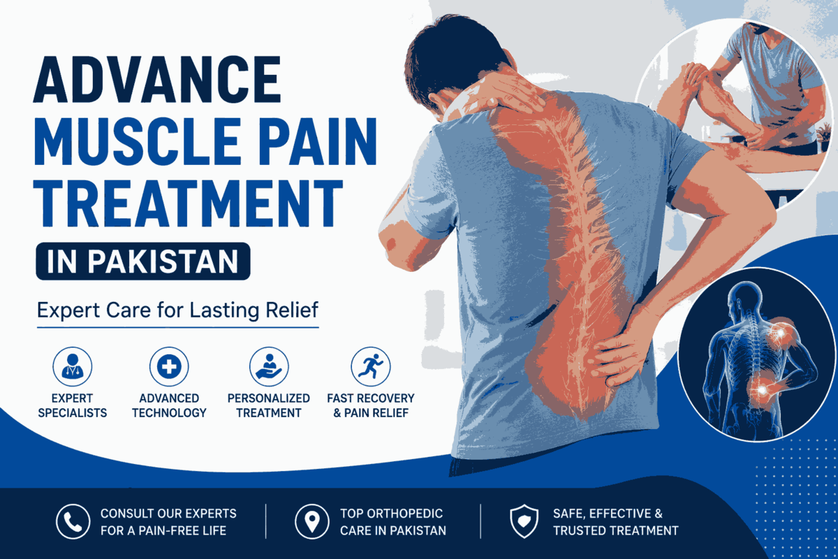 Advanced Muscle Pain Treatment in Pakistan